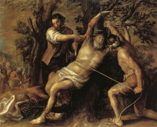 Francisco Camilo The Martyrdom of St.Bartholomew Norge oil painting art